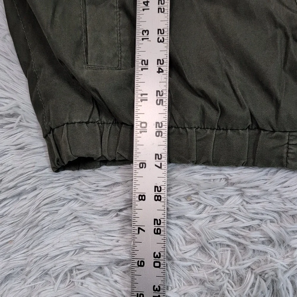 Weatherproof‎ Jacket Mens XXL Green Windbreaker Pockets Lined Athletic Soft
